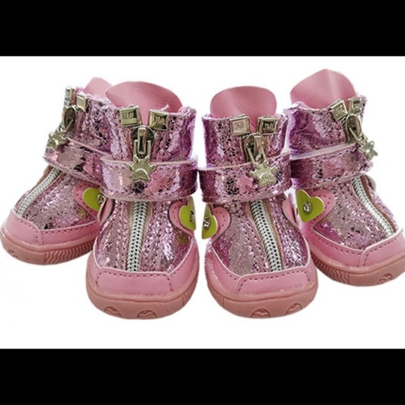 🍬Leather foil heart sneakers🍭 - Picture 3 of 3